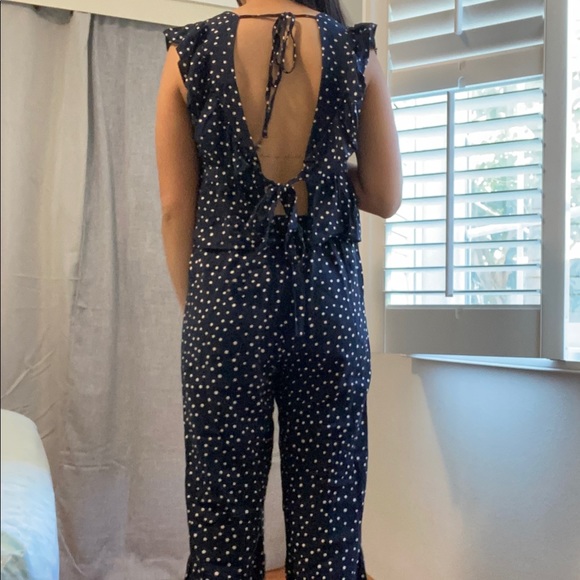 Polka Dot Open Back Ruffle Set - Picture 8 of 16